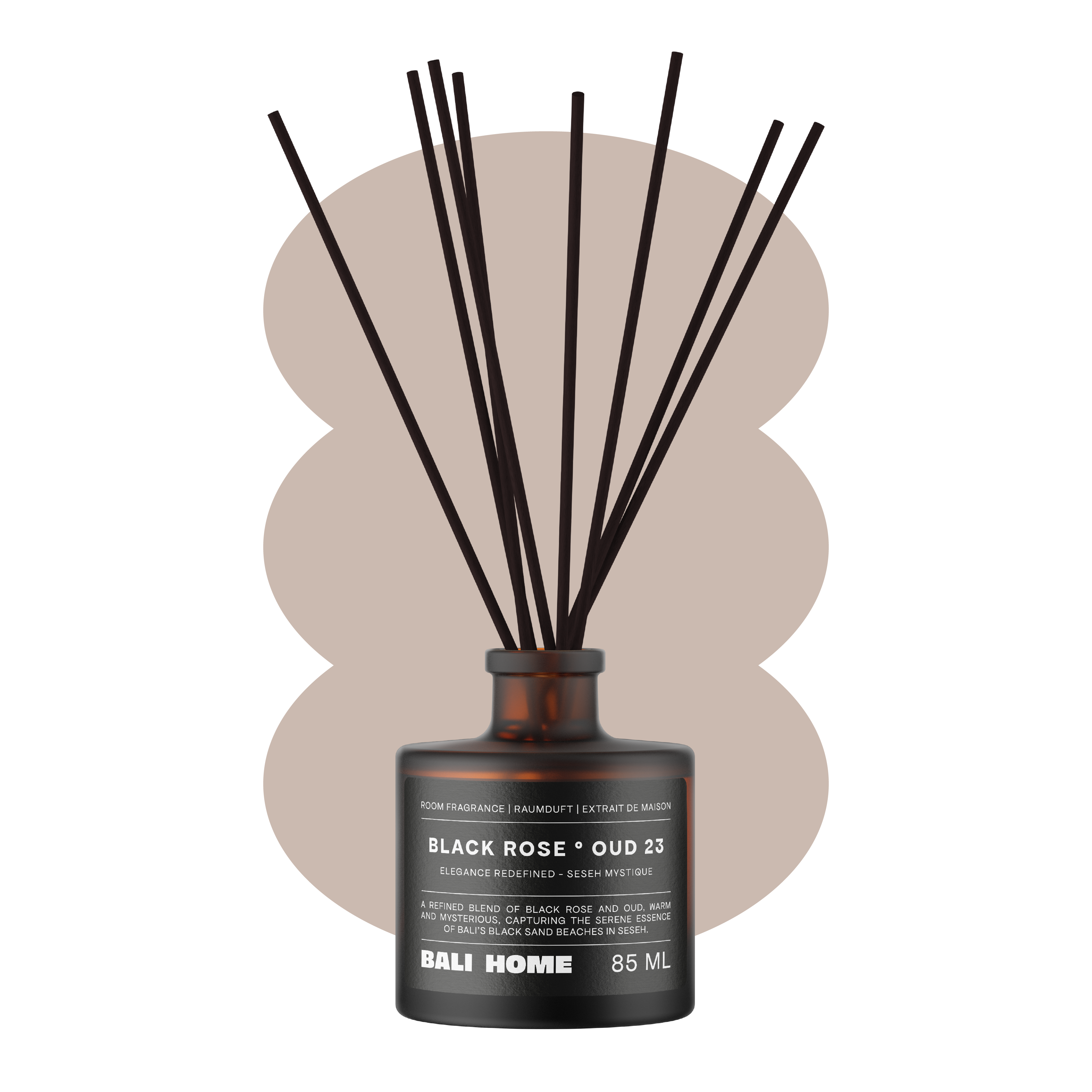 Bali Home Black Rose Produktabbildung auf Transparentem Hintergrund
