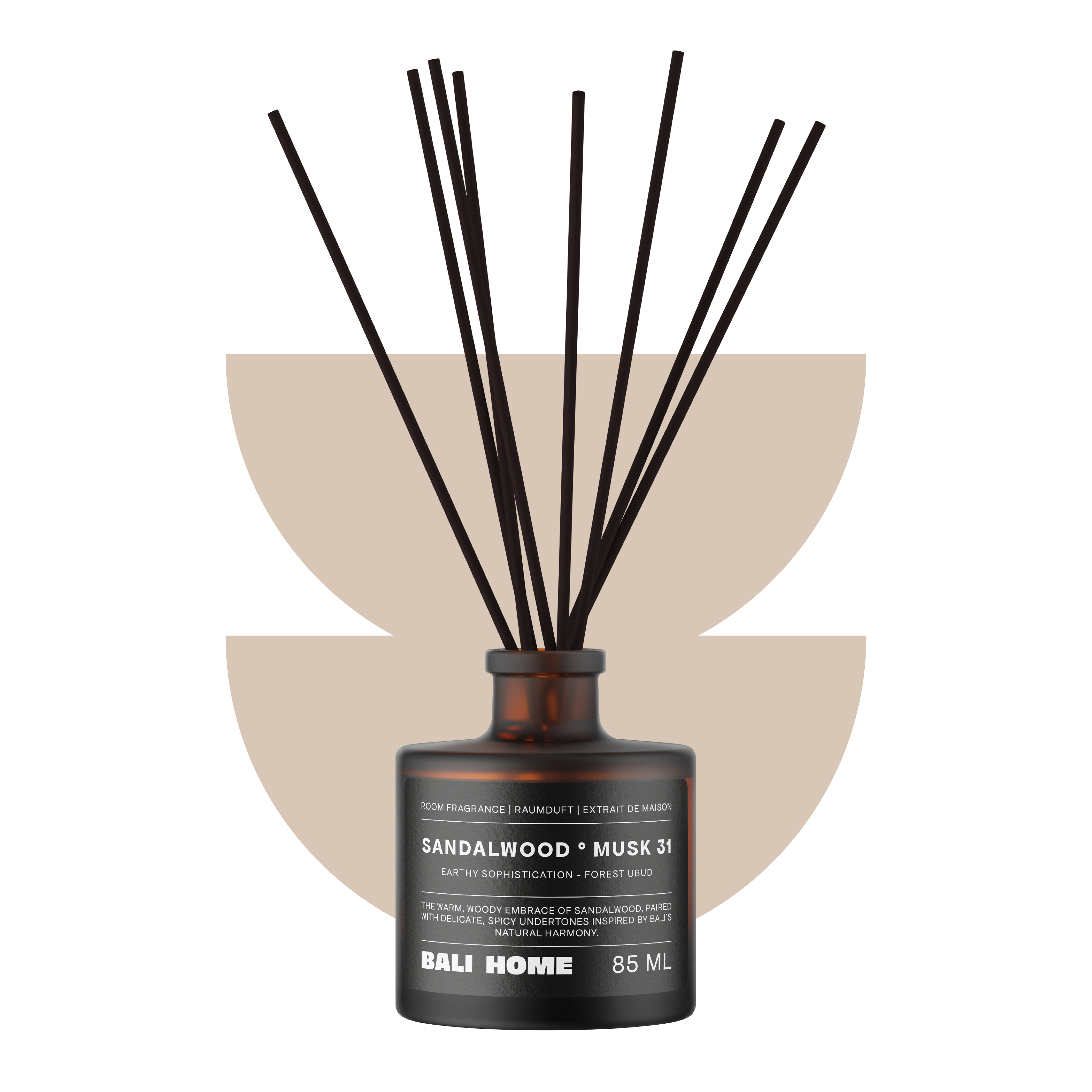 Bali Home Sandalwood Produktabbildung auf Transparentem Hintergrund