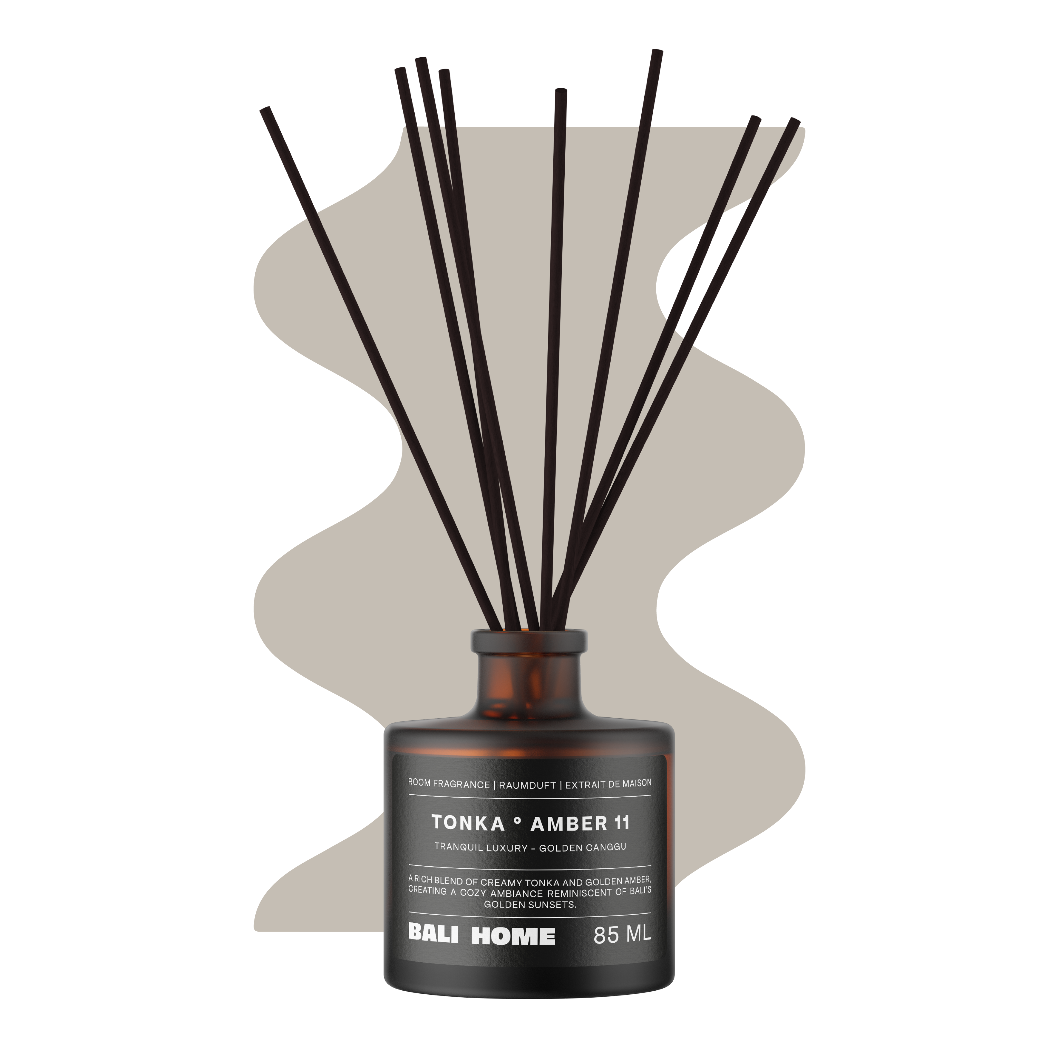 Bali Home Tonka Produktabbildung auf Transparentem Hintergrund