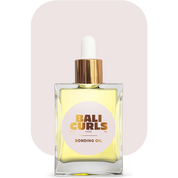 Bali Curls Bonding Oil Produktabbildung vor weißem Rechteck mit abgerundeten Ecken mit transparentem Hintergrund
