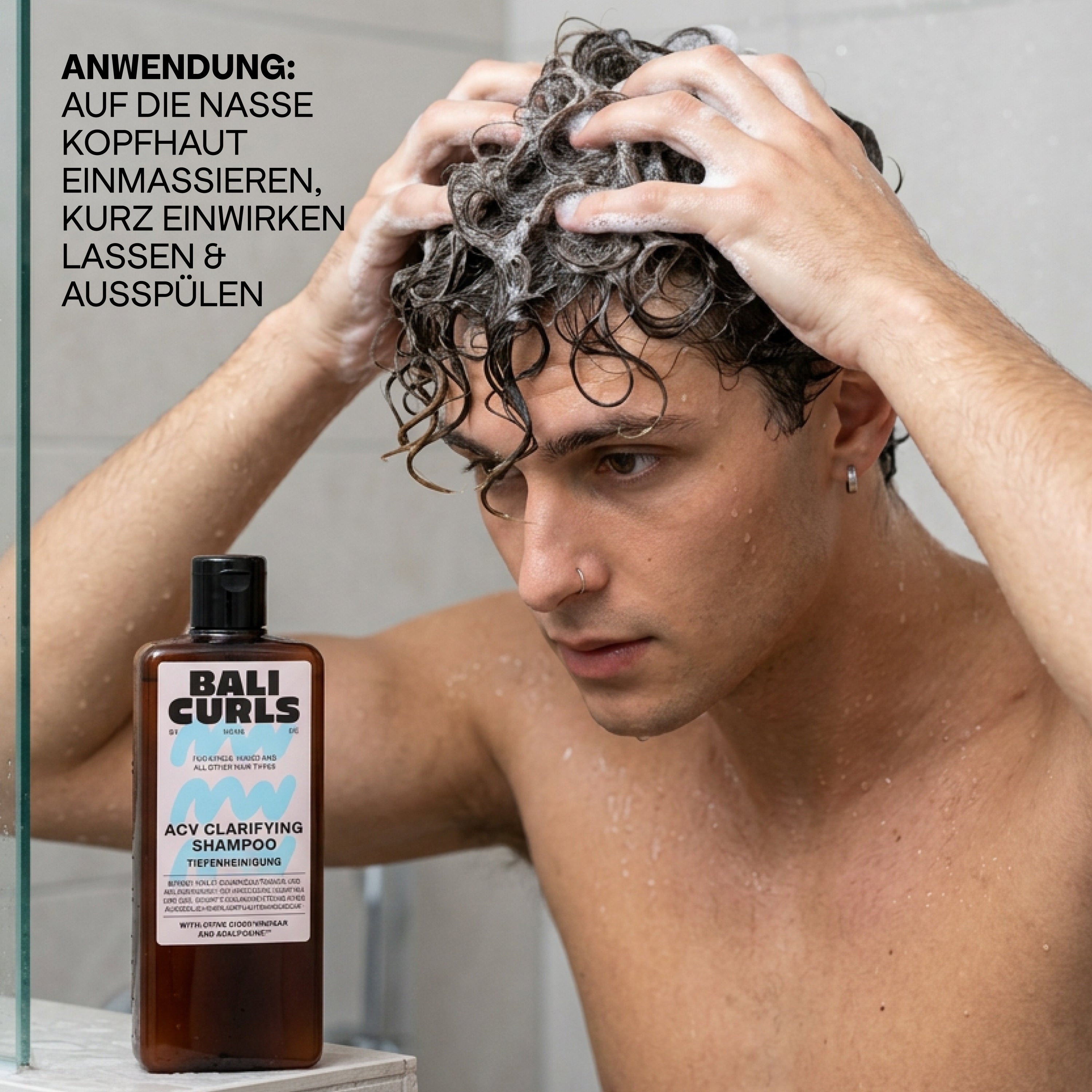 Bali Curls ACV Clarifying Shampoo-200ml Mood 2