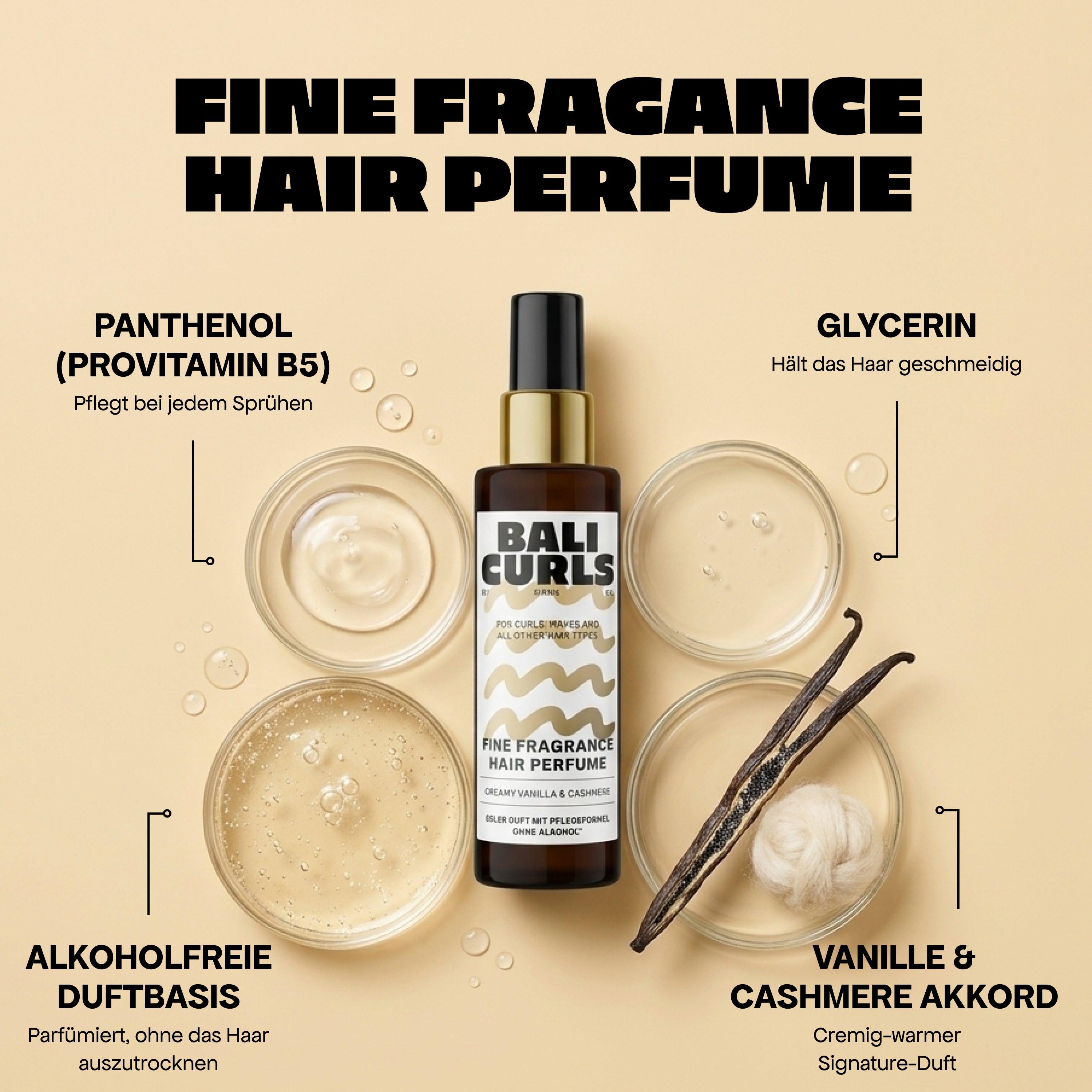 Bali Curls Hair Perfume Creamy Vanilla Cashmere Mood 9