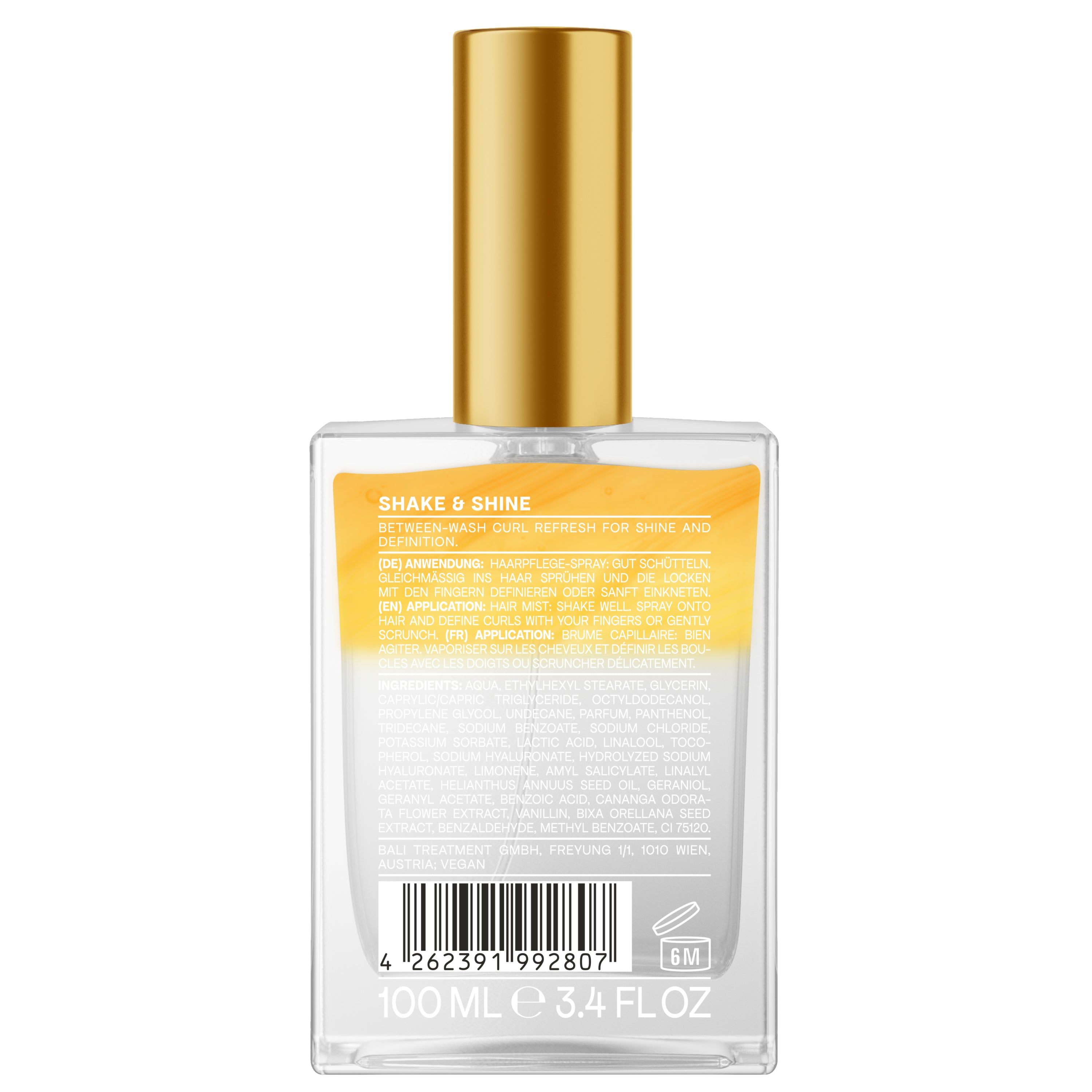 Bali Curls Shake And Shine Oil Produktabbildung Back