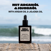 Bali Gents Beard Oil Ingredients Mood Shot