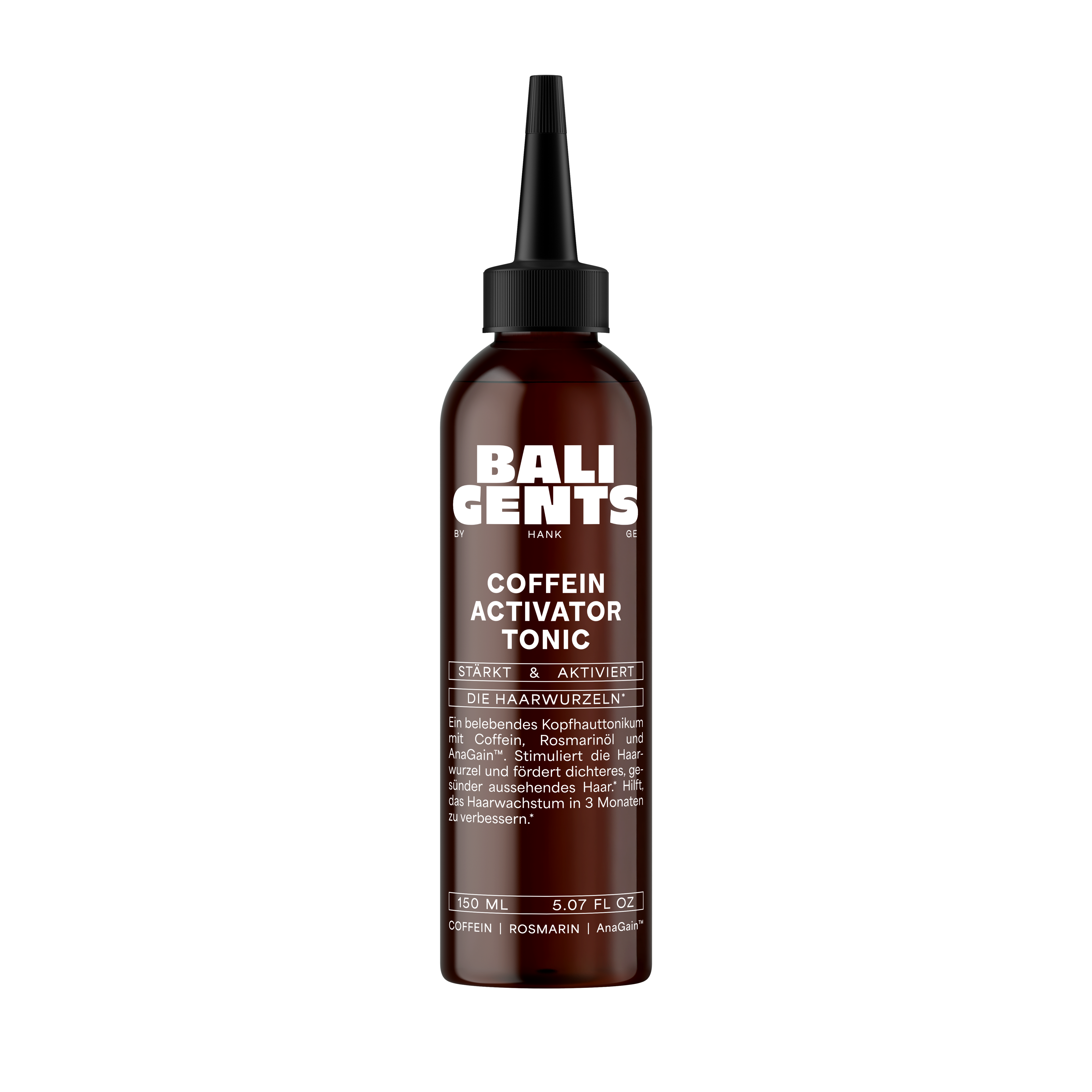 Bali Gents Coffeine Activator Tonic 150ml Front