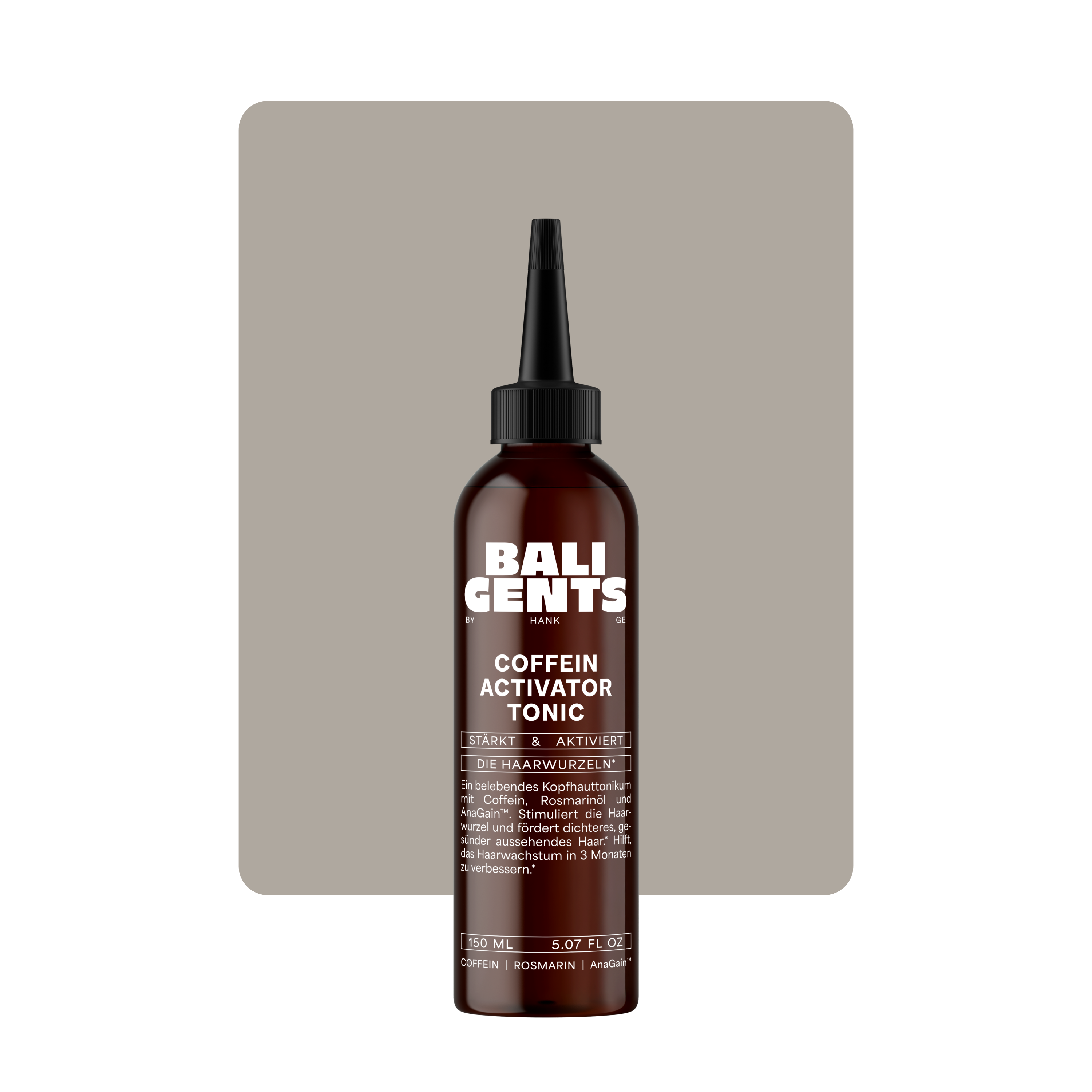 Bali Gents Coffeine Activator Tonic 150ml Shape