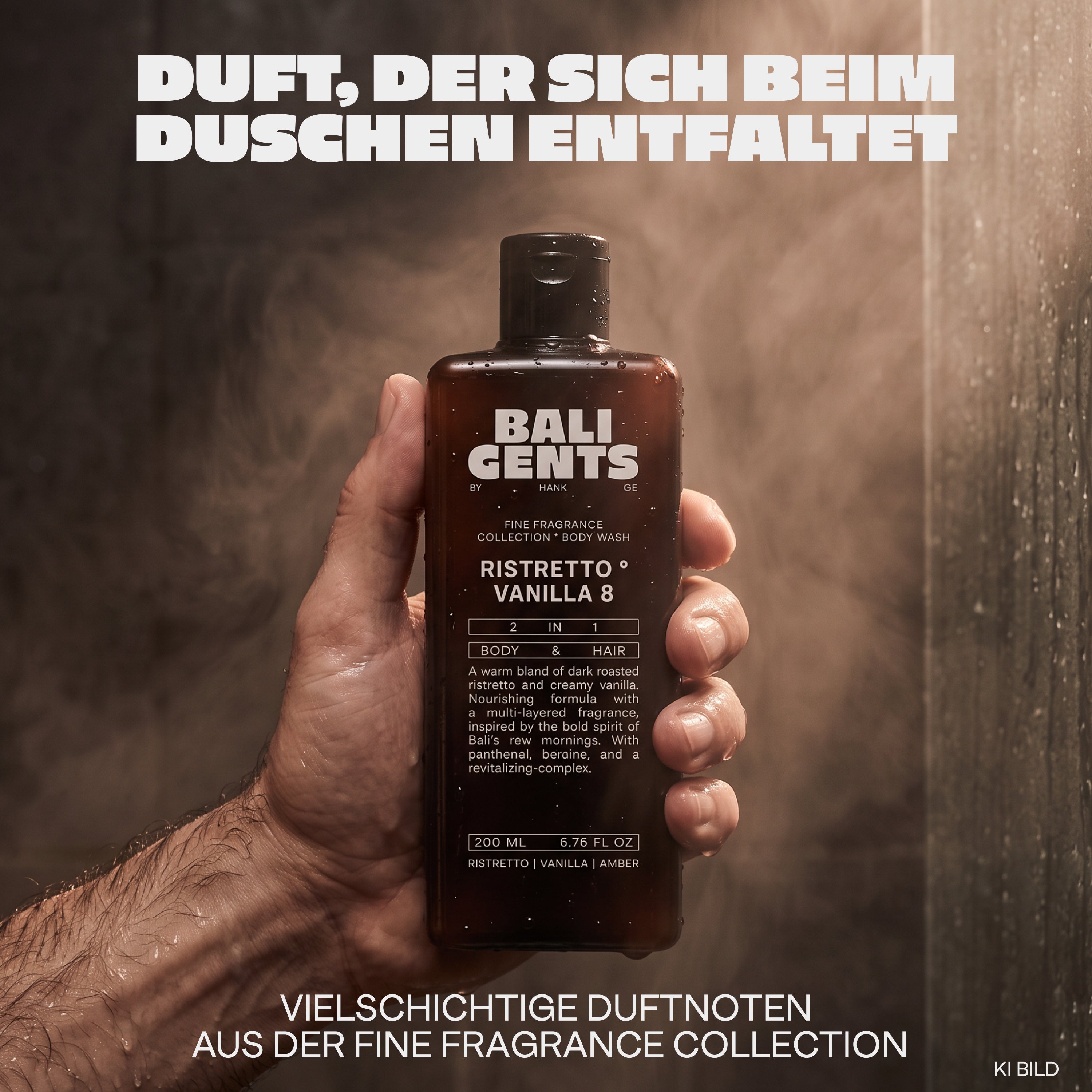 Bali Gents Duschgel Ristretto & Vanilla Mood 4