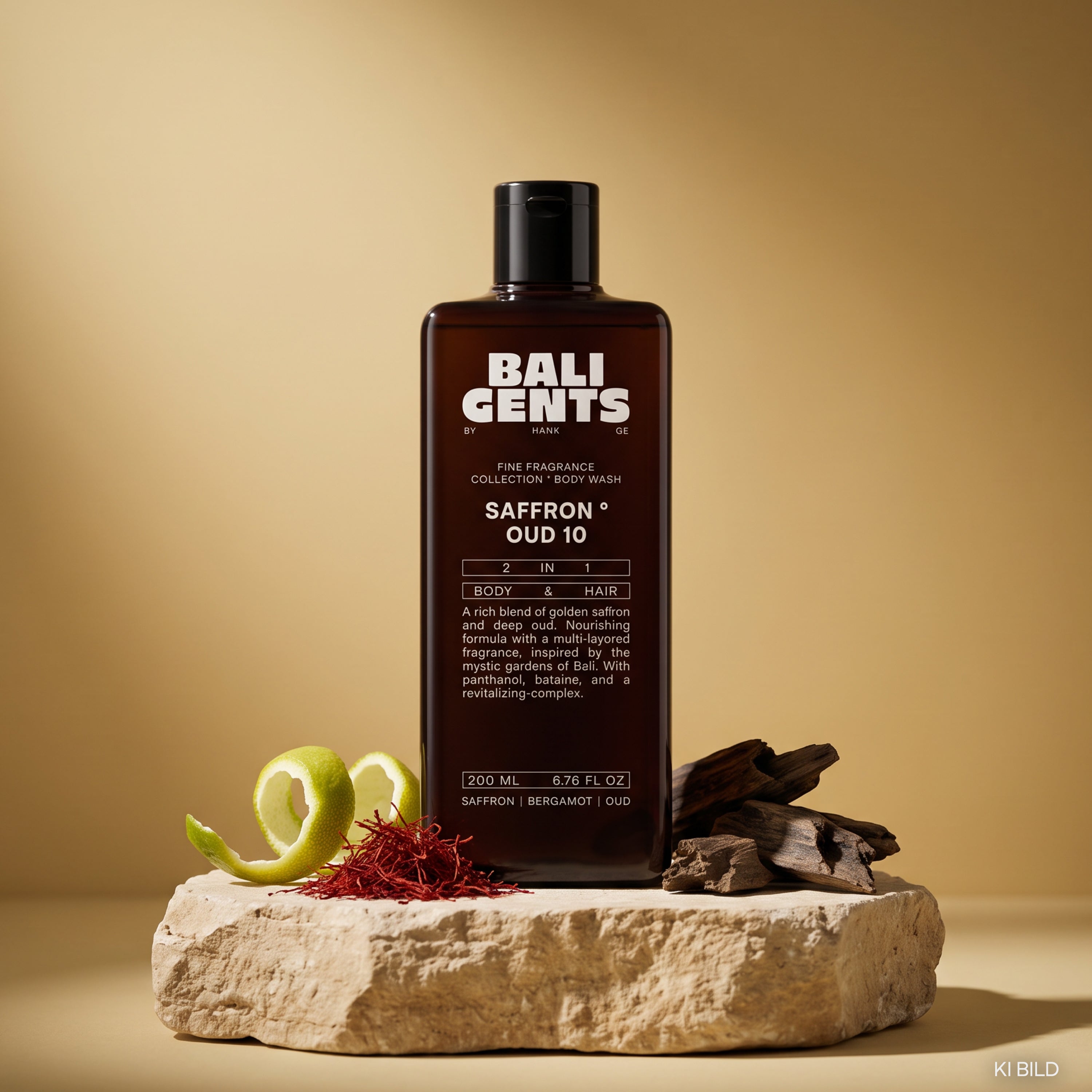 Bali Gents Duschgel Saffron & Oud Mood 1