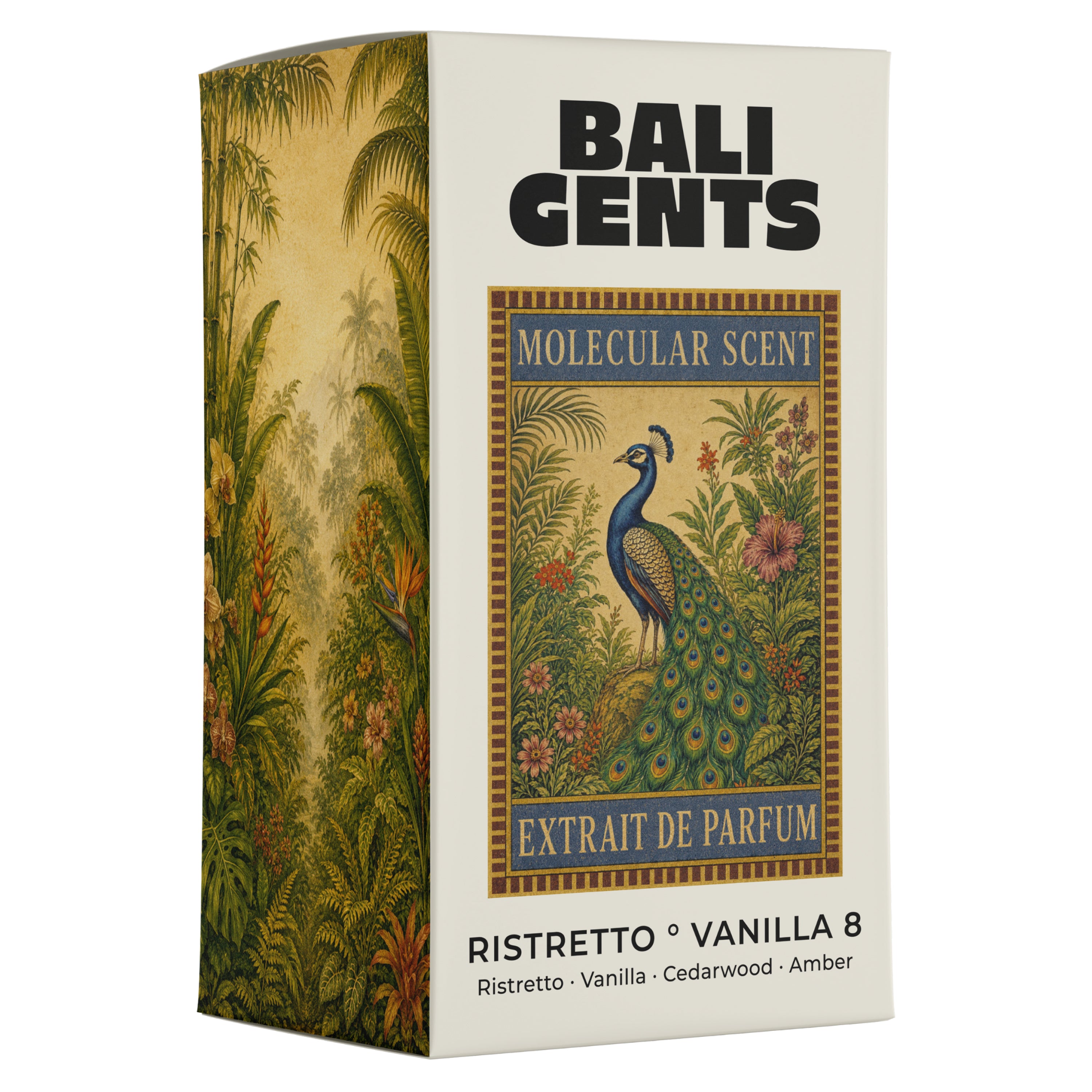 Bali Gents Extrait de Parfum Ristretto Vanilla 8 Produktabbildung Karton