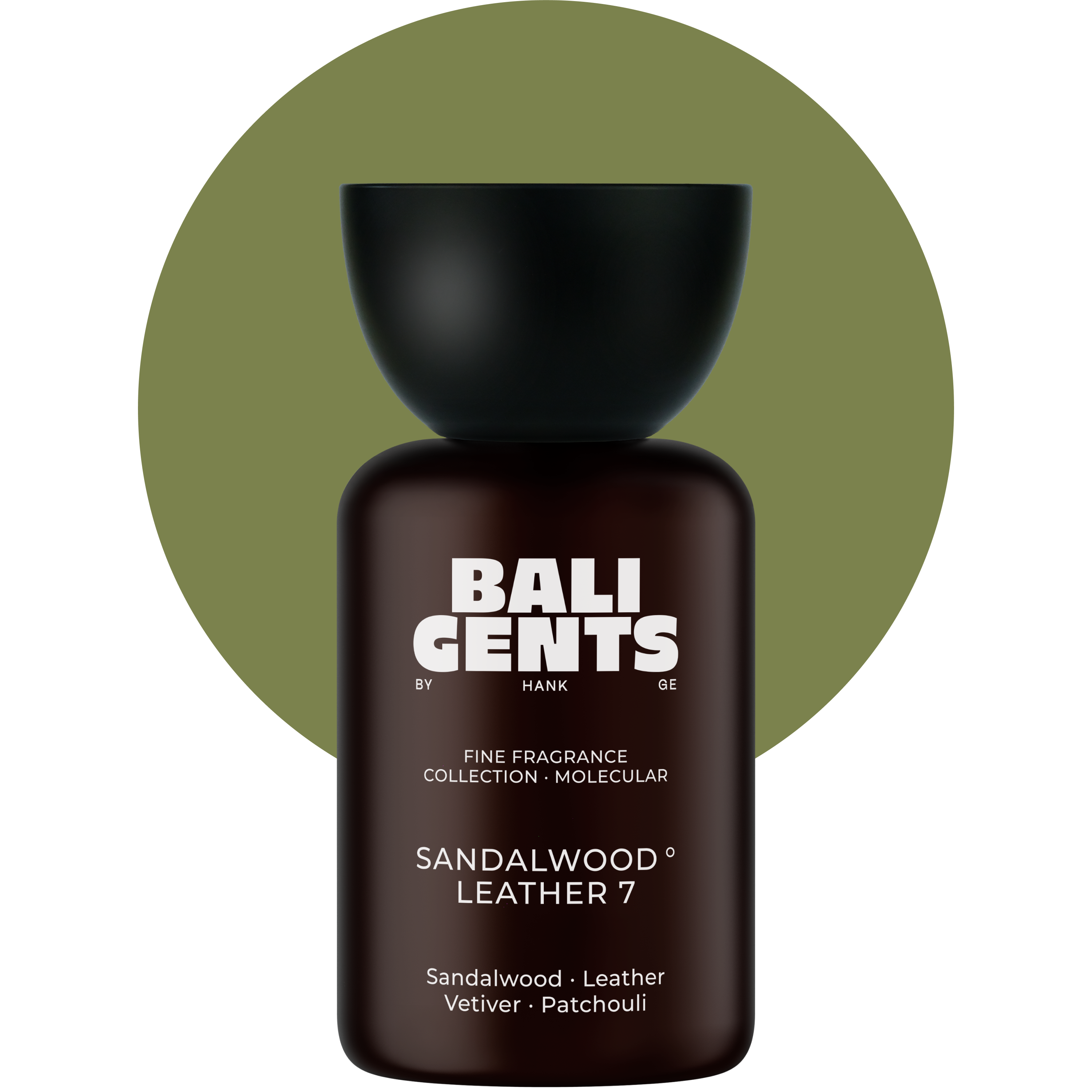 Bali Gents Extrait de Parfum Sandalwood Leather Produktabbildung Shape