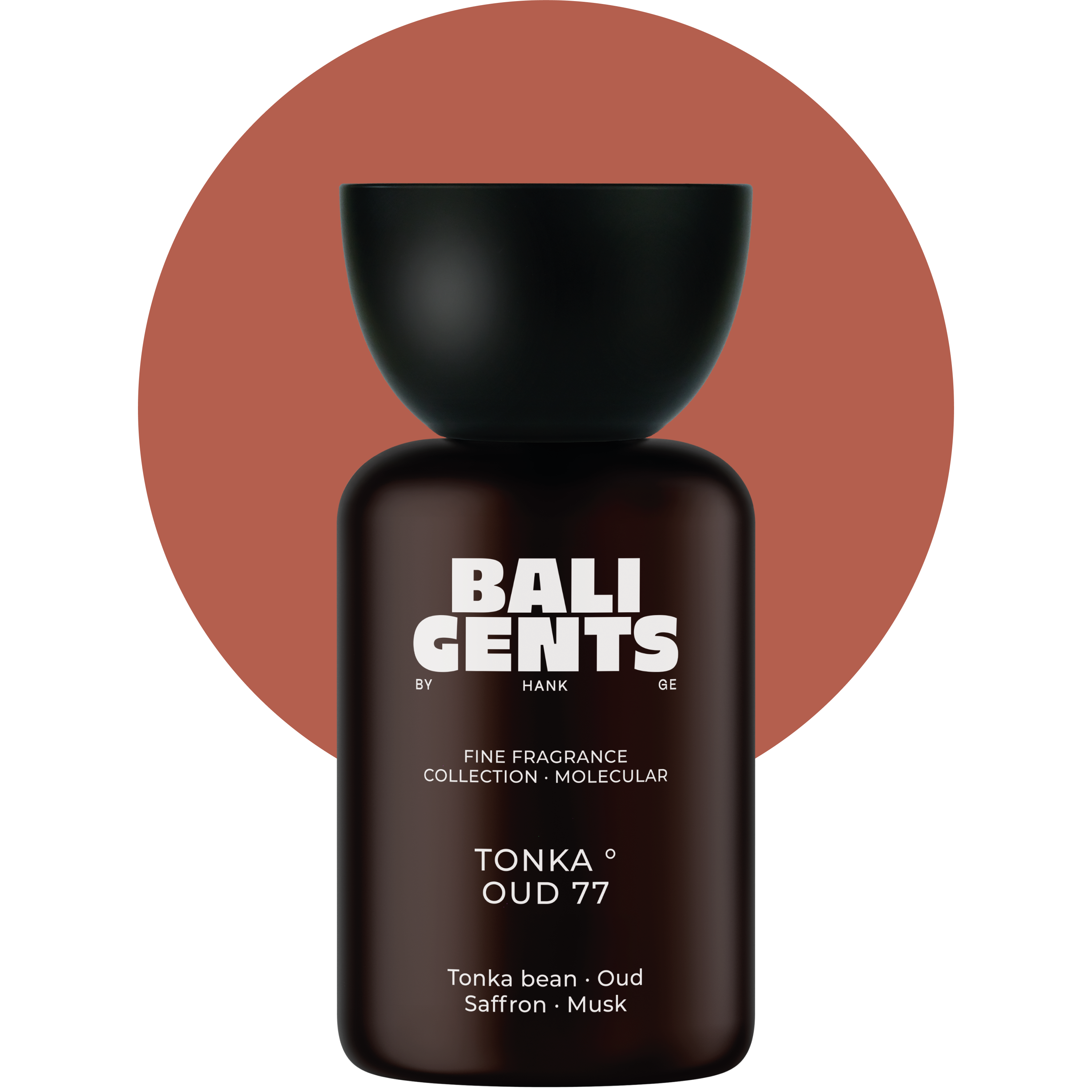Bali Gents Extrait de Parfum Tonka Oud 77 Produktabbildung Shape