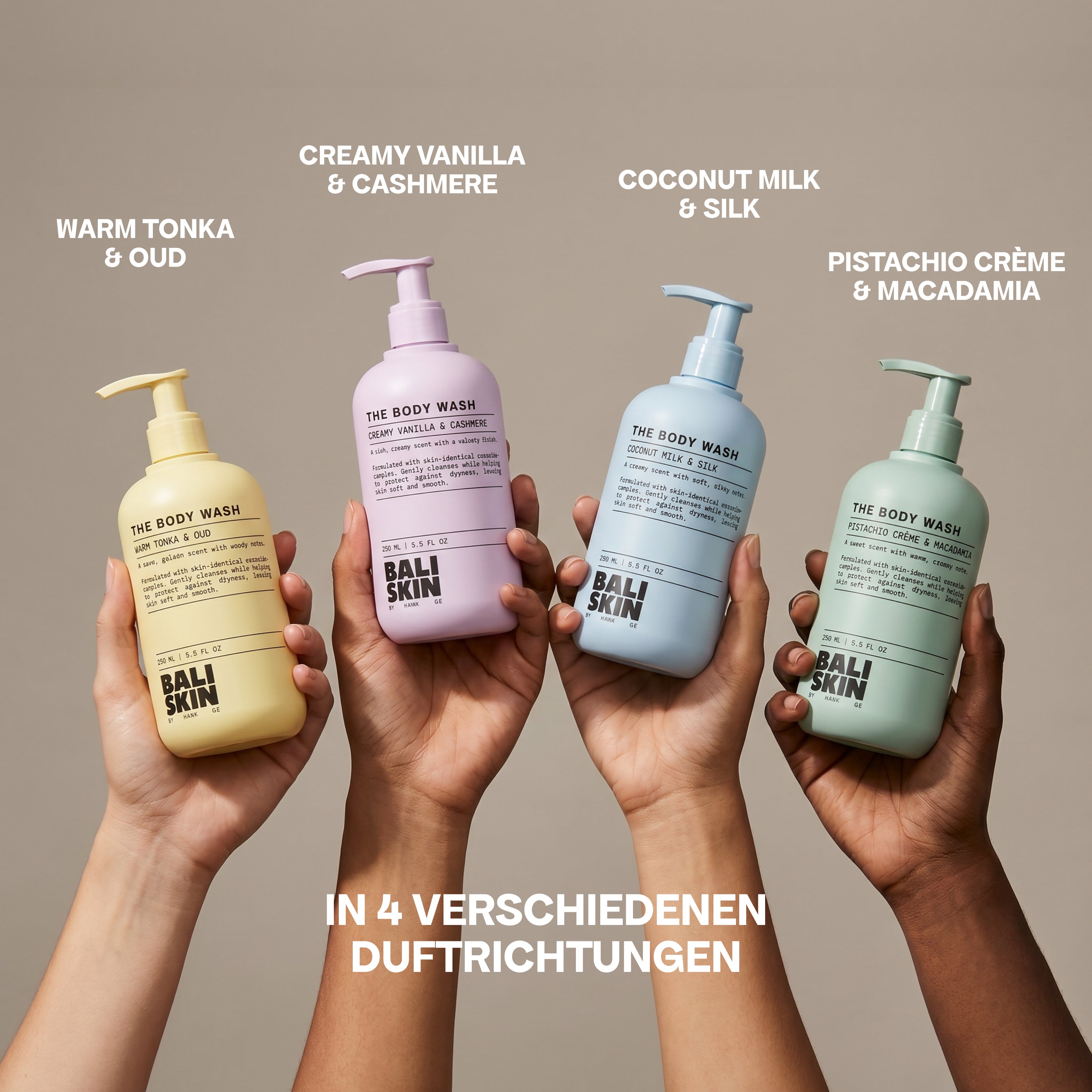 Bali Skin Bodywash Pistacchio Creme & Macadamia Mood 2