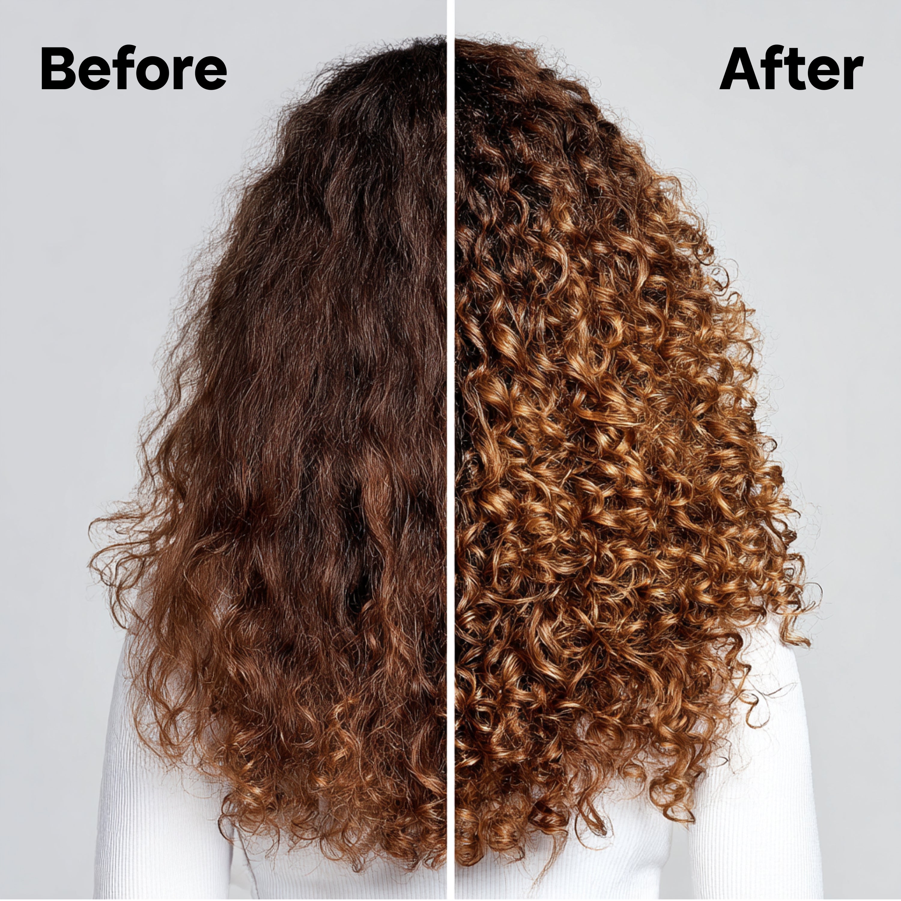 Bali Curls Bonding Set Before After Back