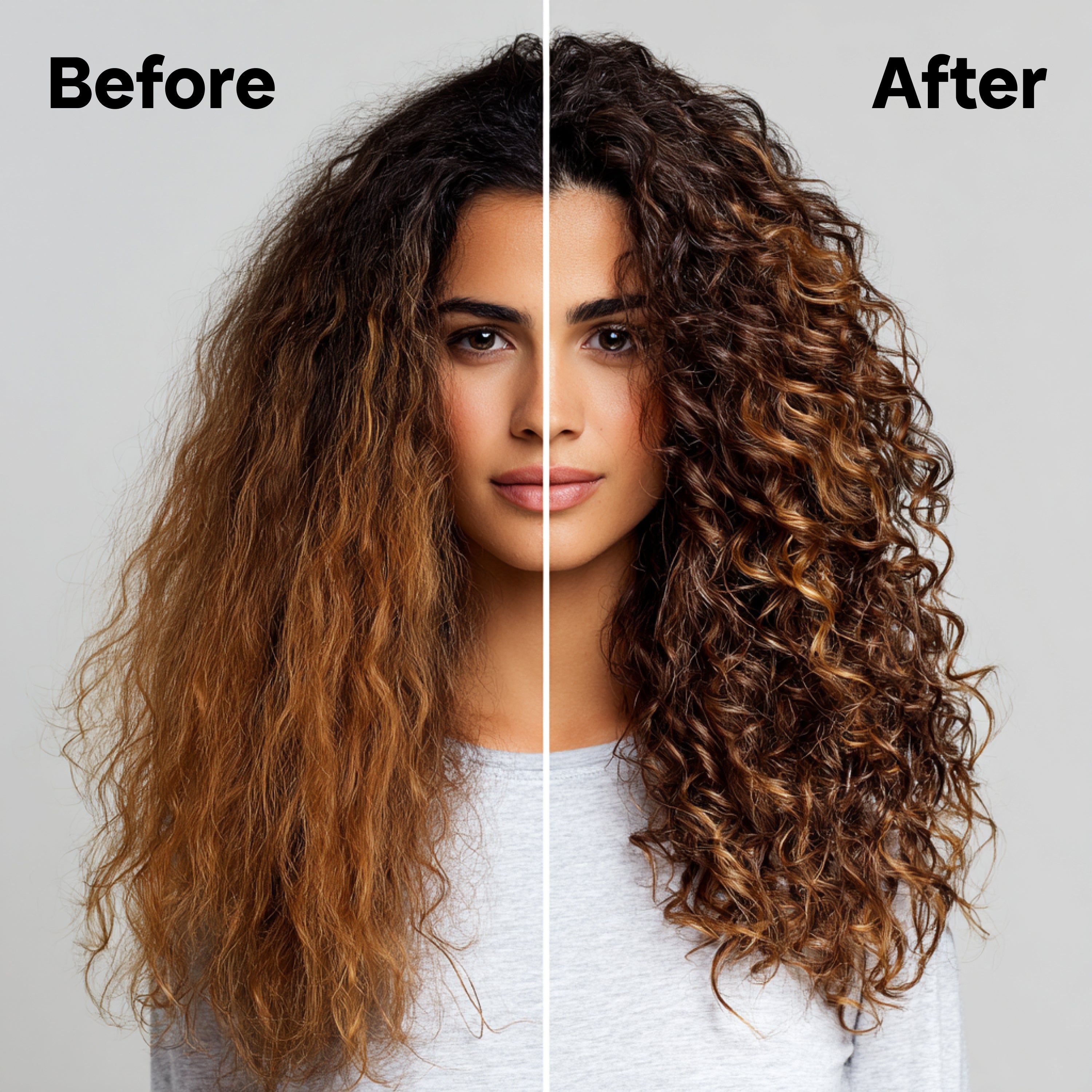 Bali Curls Bonding Set Before After Front