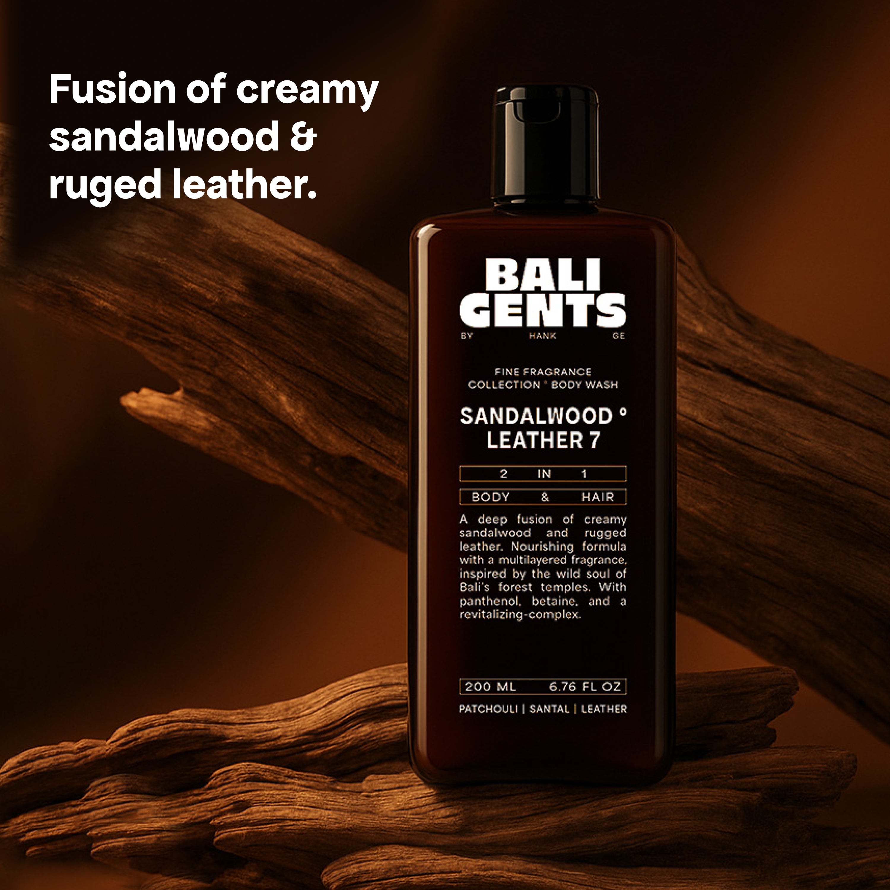 DUSCHGEL SANDALWOOD LEATHER 7